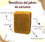✨PROMOCION 4 JABON DE CURCUMA + 1 JABON DE ARROZ DE REGALO✨🛍️📲