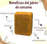 ✨PROMOCION 4 JABON DE CURCUMA + 1 JABON DE ARROZ DE REGALO✨🛍️📲