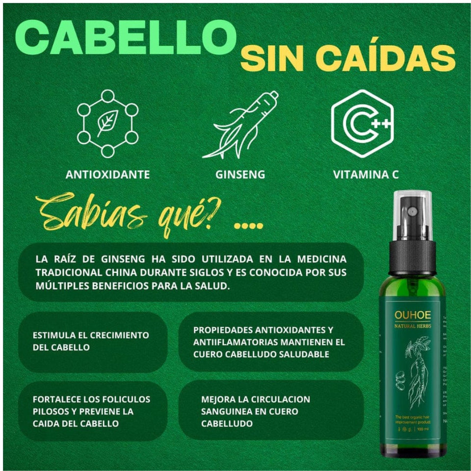 ELIXIR OUHOE - CRECIMIENTO DE CABELLO