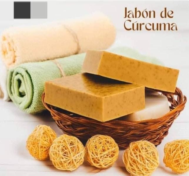 ✨PROMOCION 4 JABON DE CURCUMA + 1 JABON DE ARROZ DE REGALO✨🛍️📲
