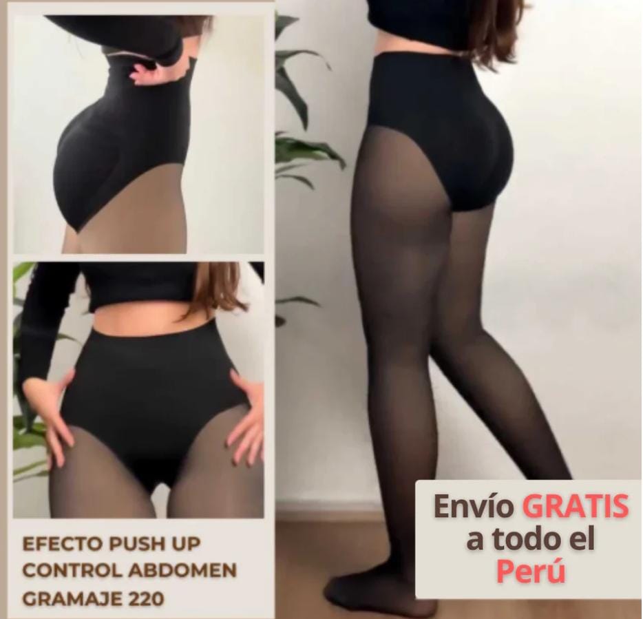✨PANTYS EFECTO PIEL PRO CON PUCHU UP🍑🛍️
